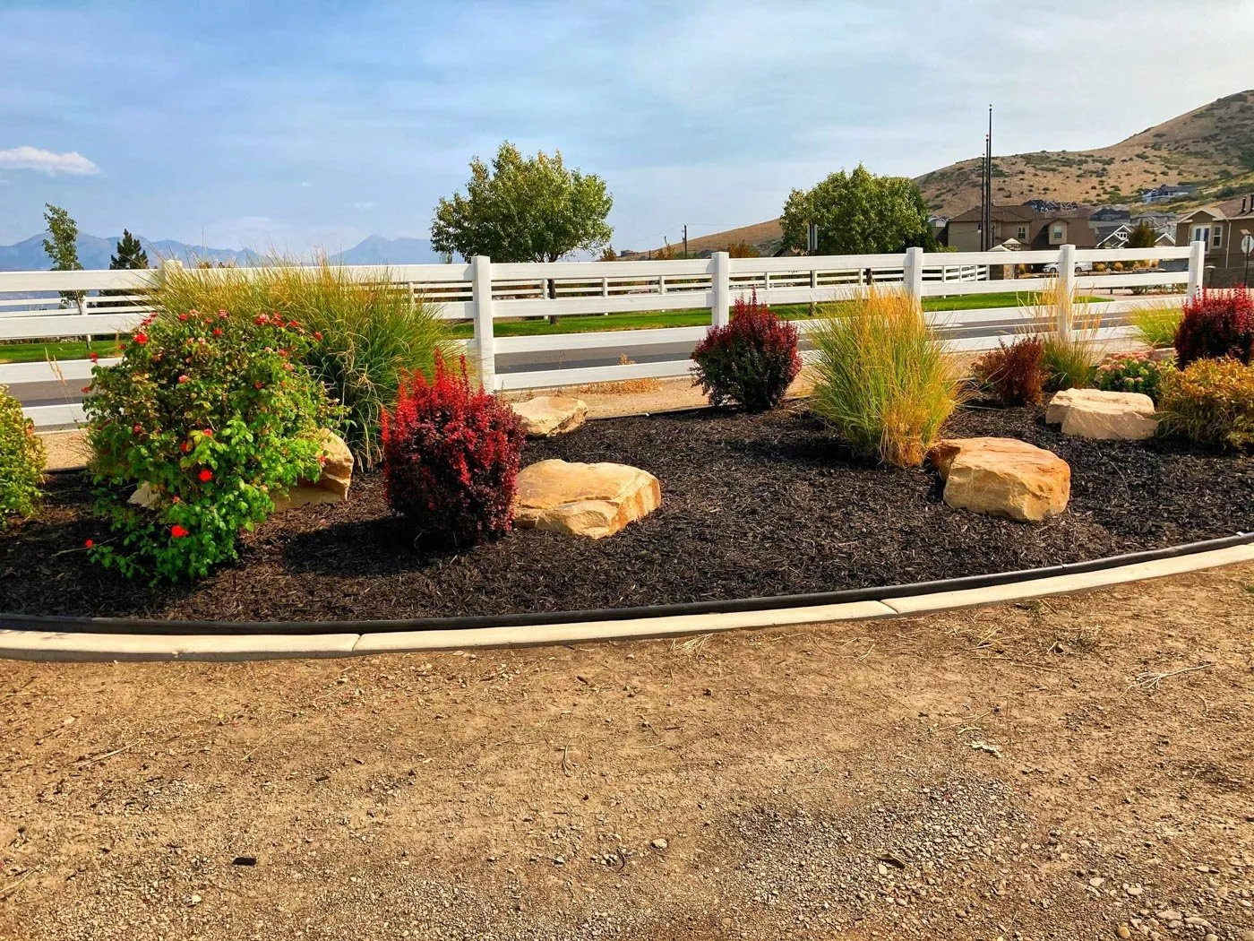 Finished Southern Utah yard design